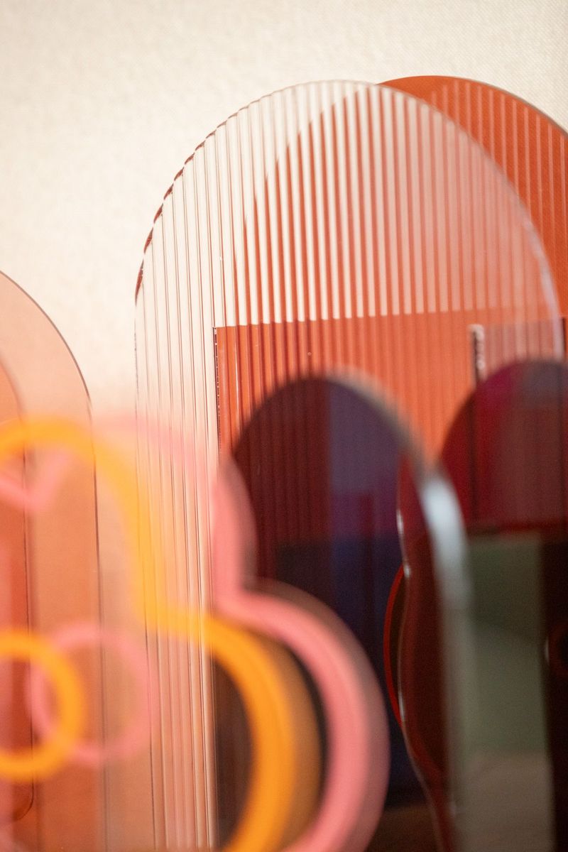 Colour Block Acrylic Vase Collection - FINAL SALE