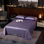Lakibia Purple Silky Soft Egyptian Cotton Bedding Set