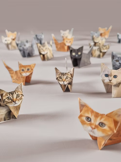 😻🐾DIY Paper Cats