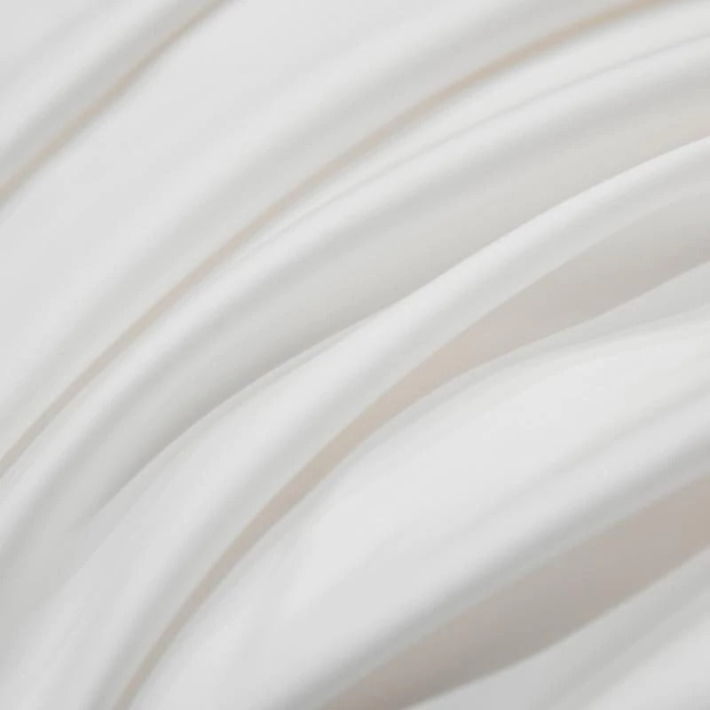 Neo White Silky Egyptian Cotton Bedding Set