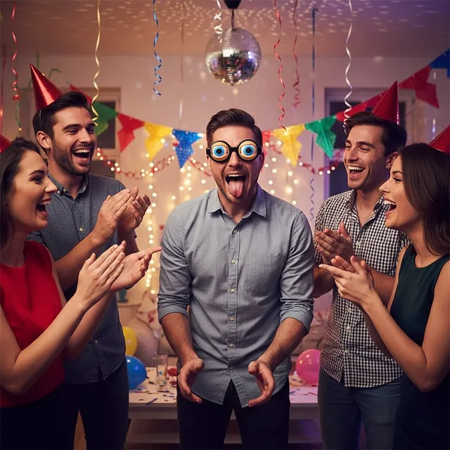 🔥New Year Hot Sale 🎁-50% OFF - Funny Props Glasses