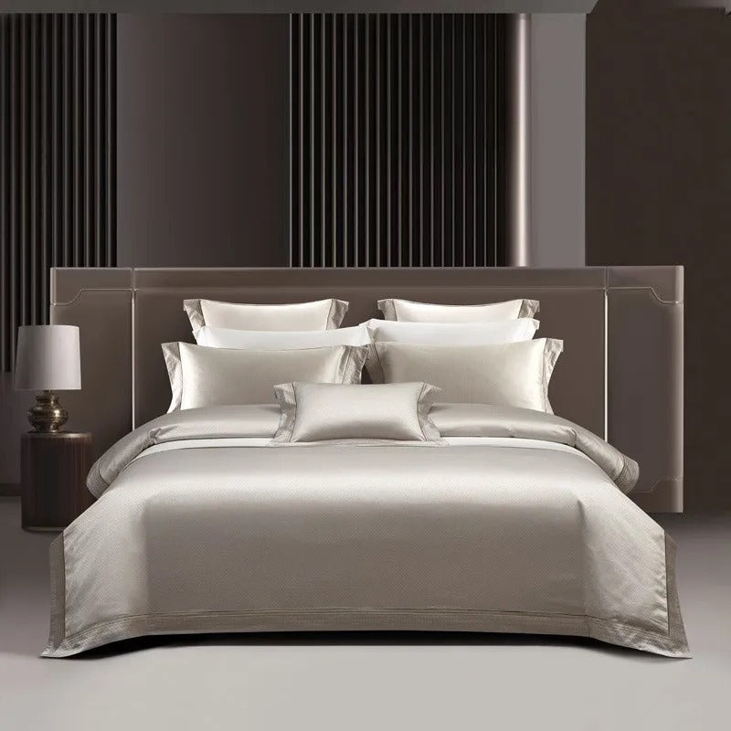 Linnea Luxury Jacquard Egyptian Cotton Bedding Set