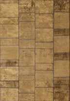 Patch Gold Rug