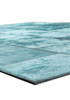 Patch Turquoise Rug
