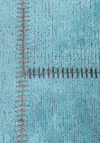 Patch Turquoise Rug