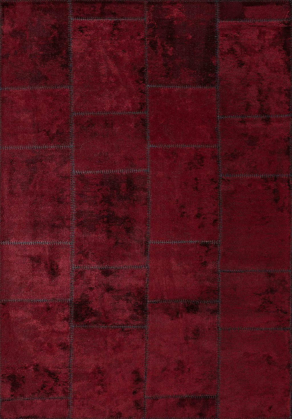 Patch Red Rug