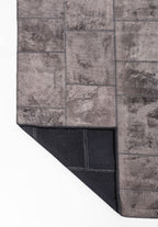 Patch Dark Grey Rug