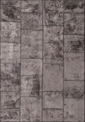Patch Dark Grey Rug