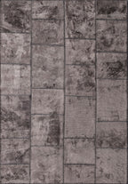 Patch Dark Grey Rug