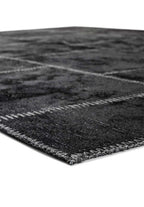 Patch Black Rug