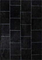 Patch Black Rug