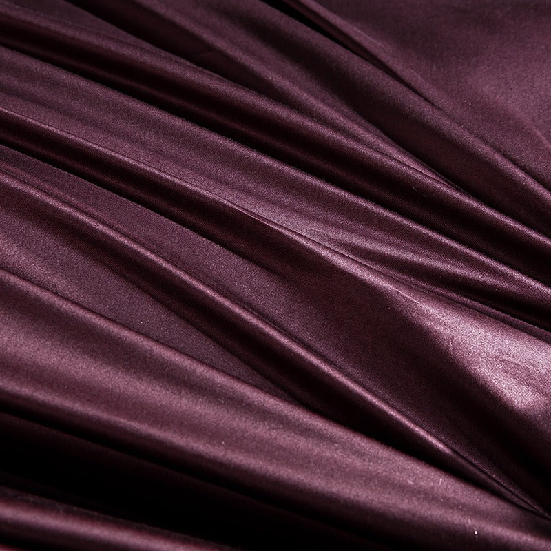 Ozmundo Sangria Luxury Egyptian Cotton Bedding Set
