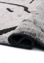Chelsea Black - Light Cream Rug
