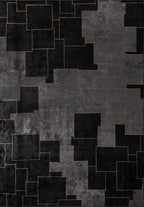 Lisbon Black - Charcoal Rug