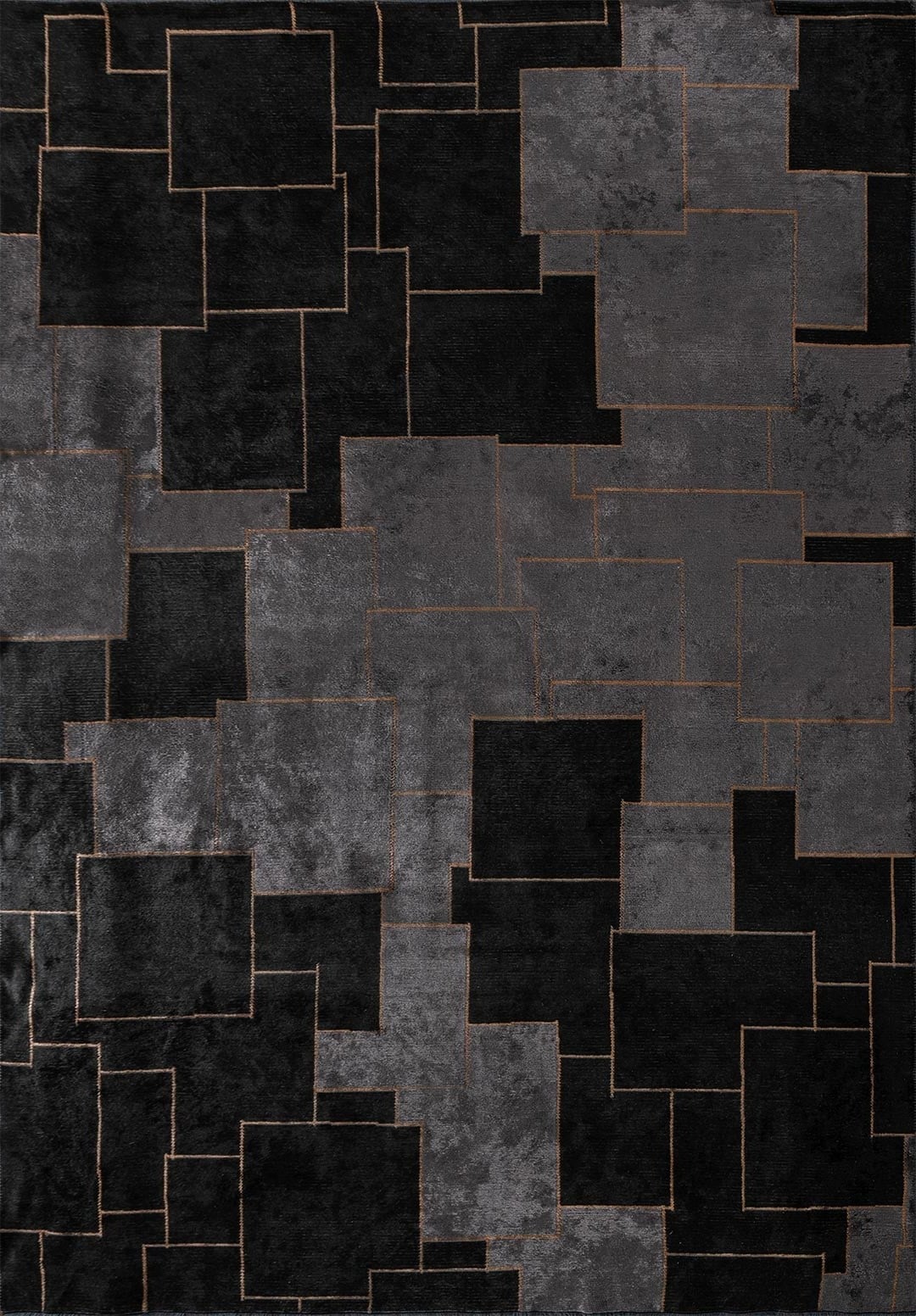 Lisbon Black - Charcoal Rug