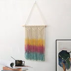Triple Dyed Macrame Wall Decor