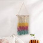 Triple Dyed Macrame Wall Decor