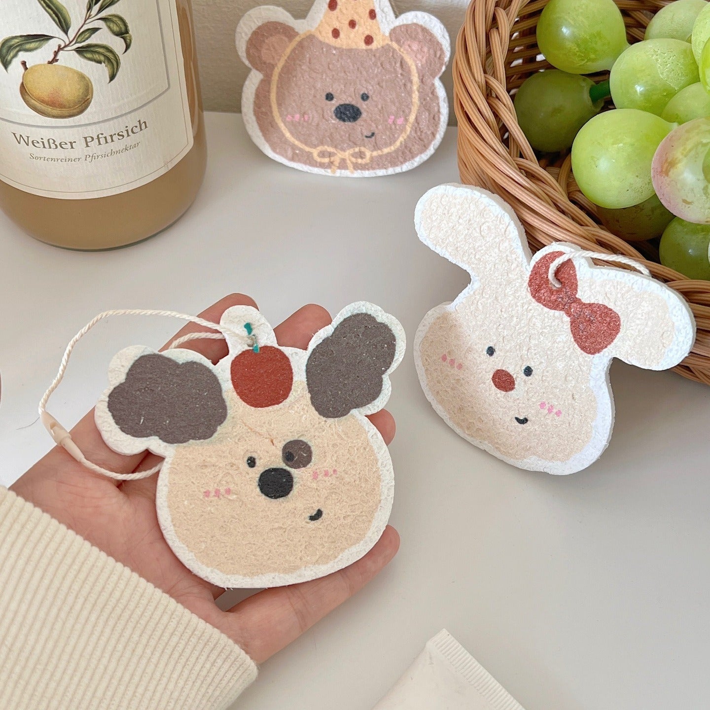 Floppy Ear Dish Sponge Set
