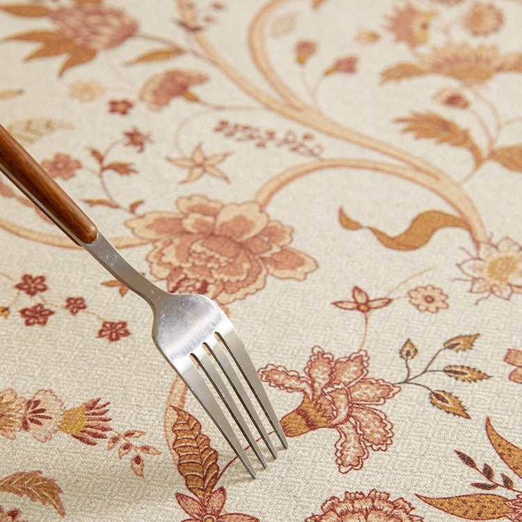 Vintage Floral Vine Tablecloth