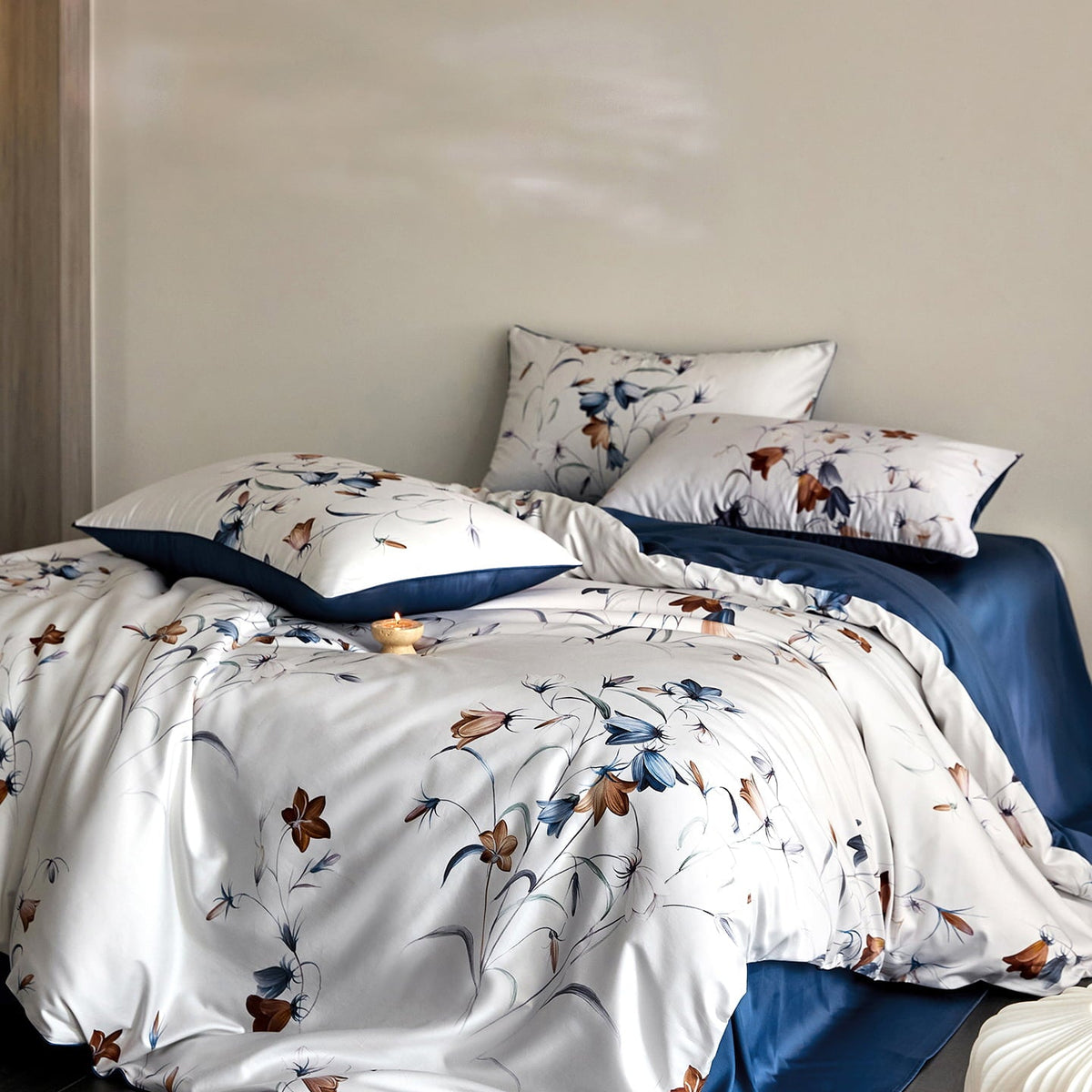 Rosamund Botanical Egyptian Cotton Bedding Set