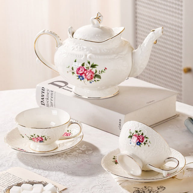 Spring Day Tea Cup & Pot