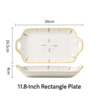 Spring Leaves Dinnerware Set