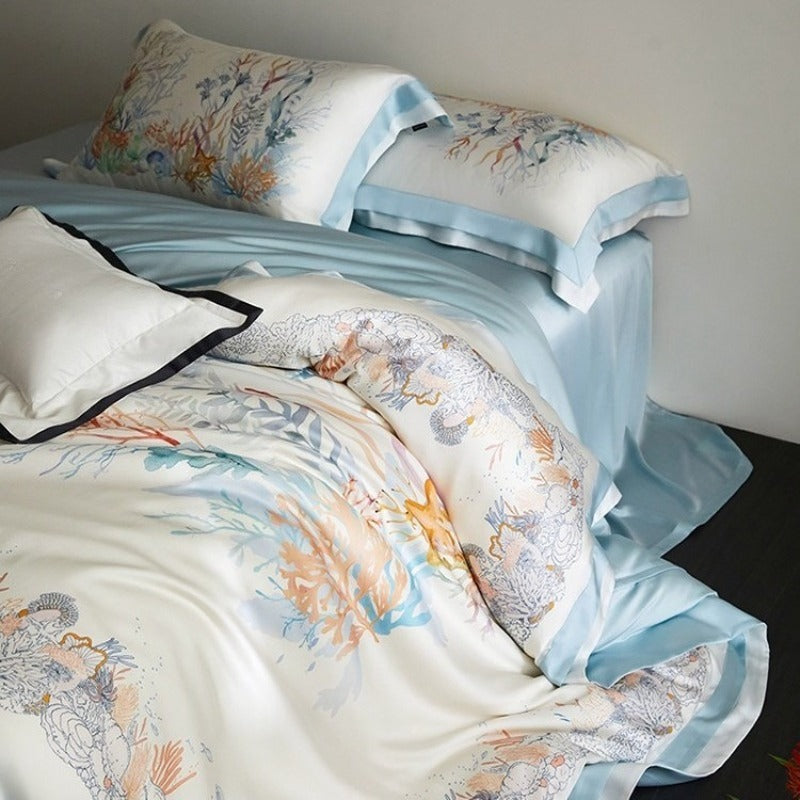 Ocean's Heart Lyocell Bedding Set