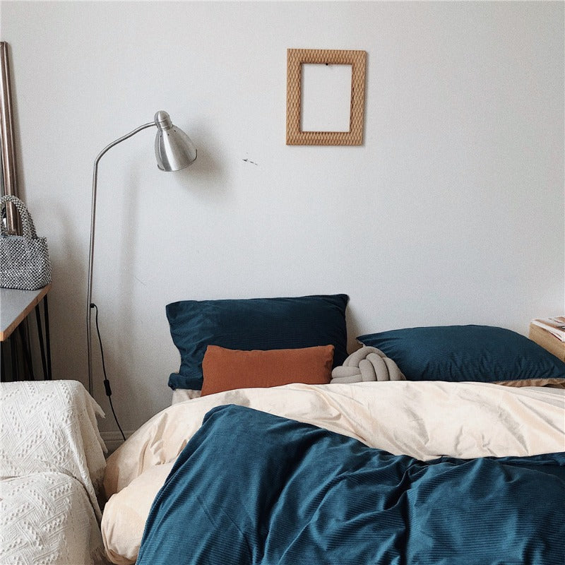 Warm Texture Bedding Set