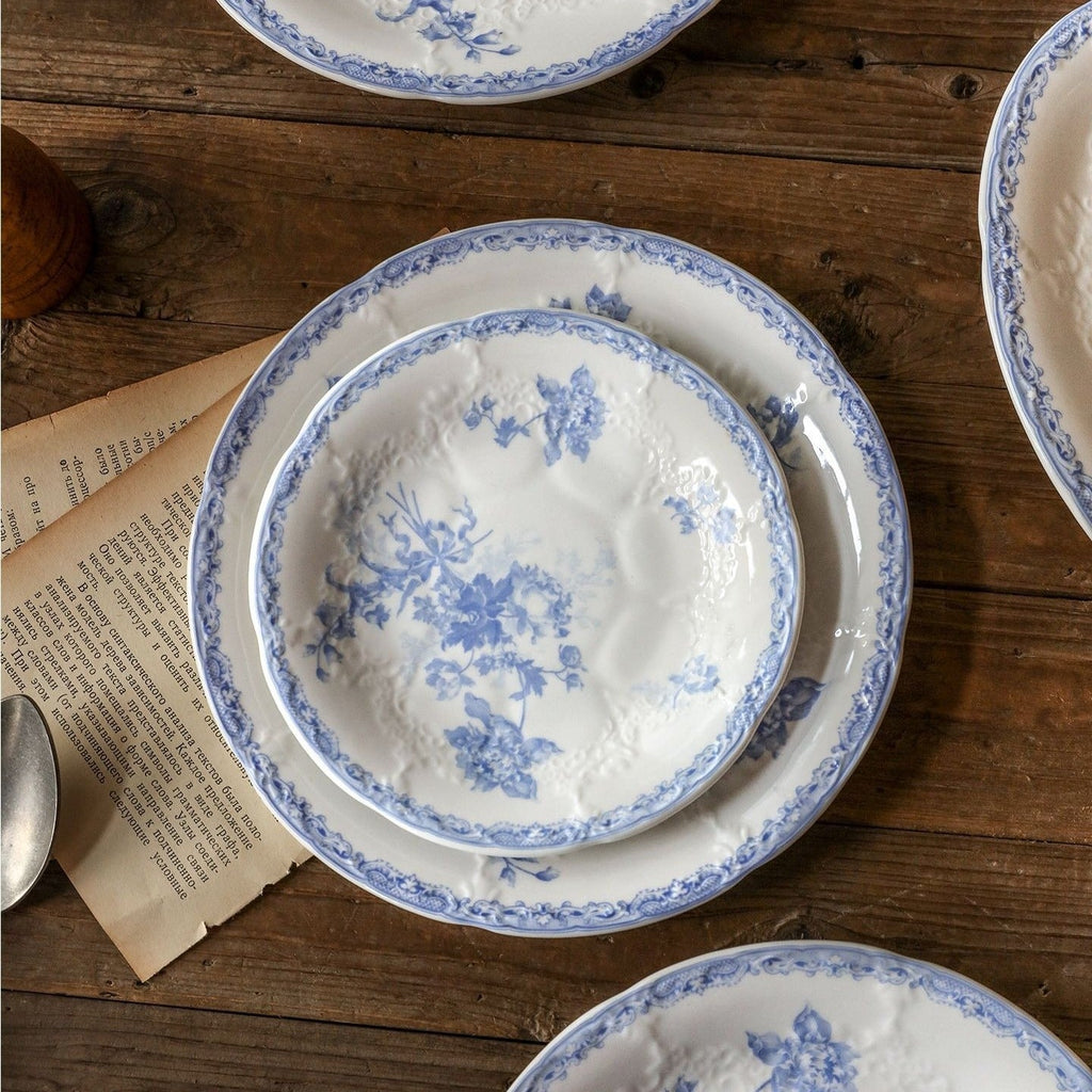 Delft Blue Bouquet Plate