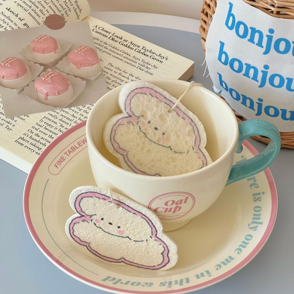 Cloud Puppy Dish Sponge Set