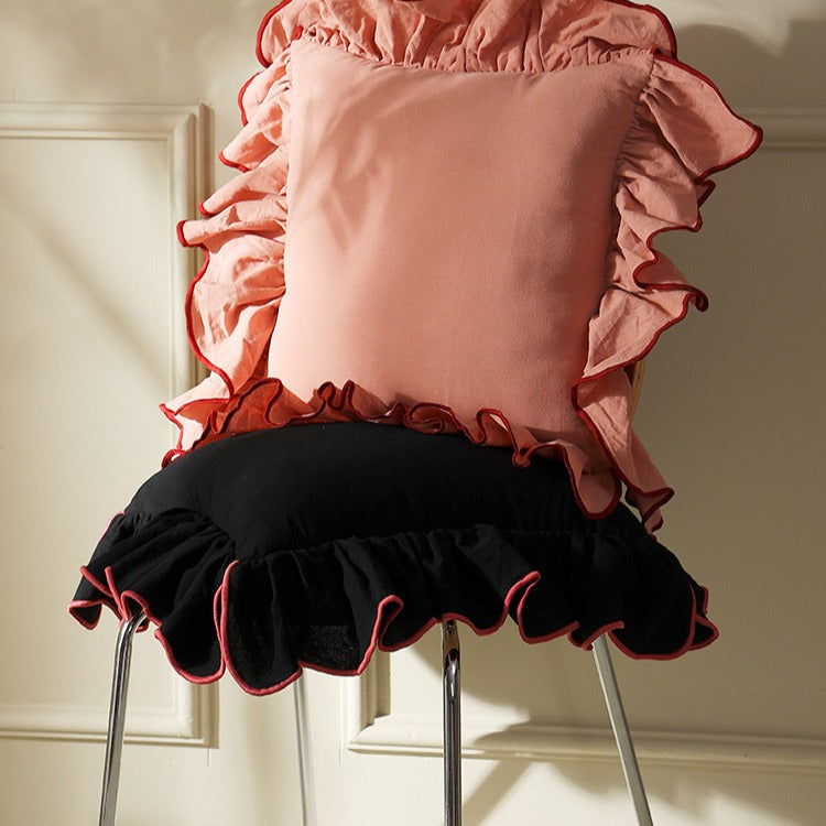 Cozy Ruffle Cushion