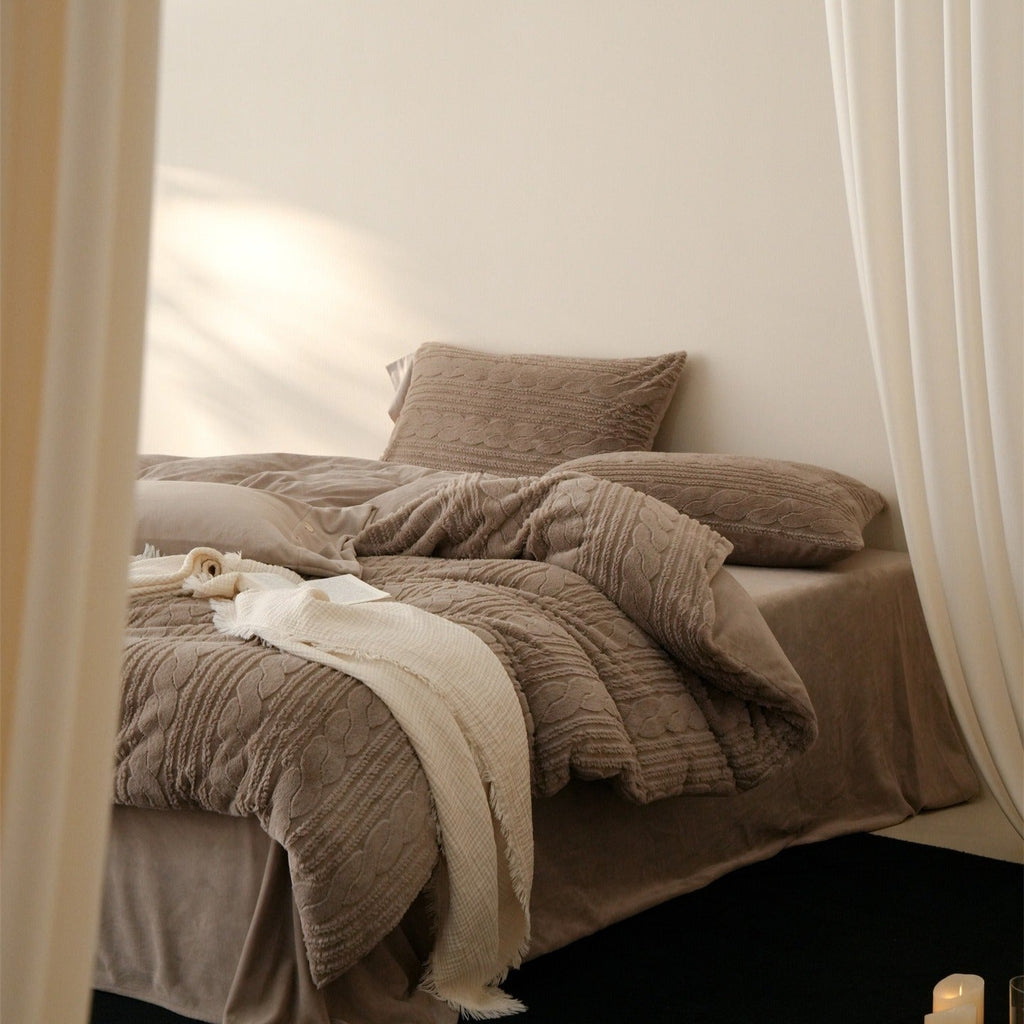 Mum’s Knit Comfort Bedding Set