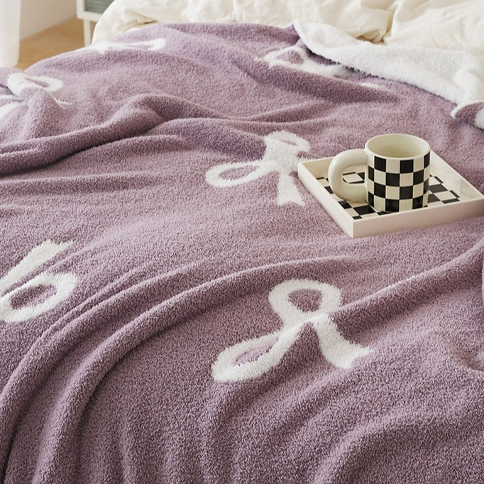 Bow Present Blanket