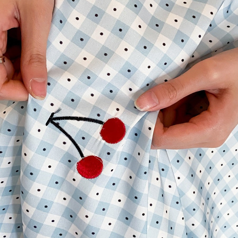 Cherry Soda Lyocell Bedding Set