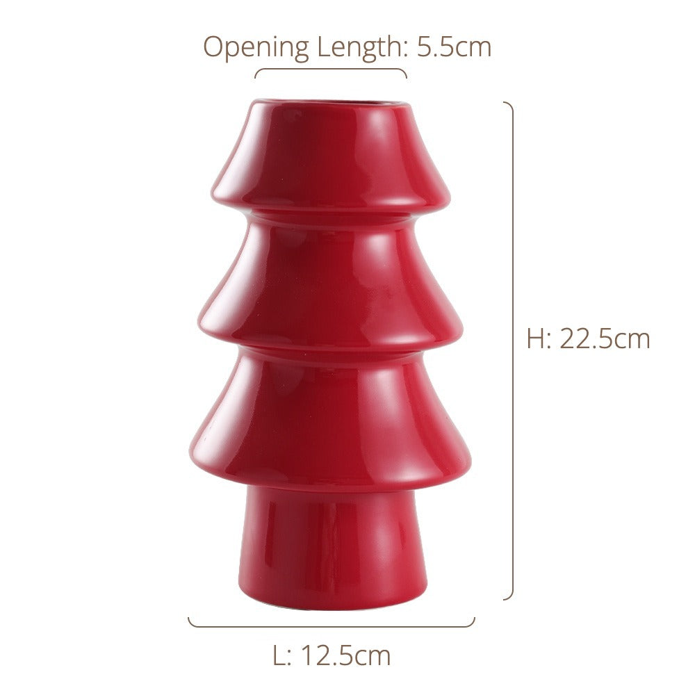 Christmas Tree Vase