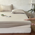 Earthy Cotton Fitted Sheet
