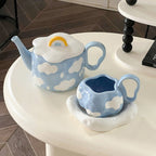 Tea Cloud Dreams Teacup & Pot Set