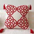 Crimson Knot Cushion Collection