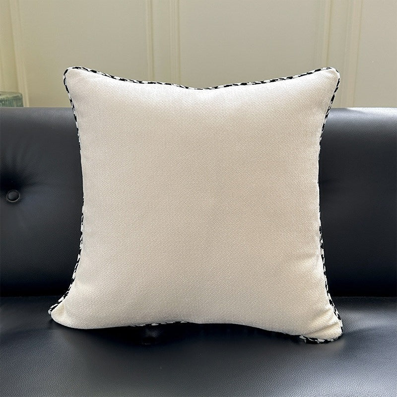 Whipstitch Chenille Cushion