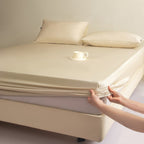 Water Colour Lyocell Fitted Sheet