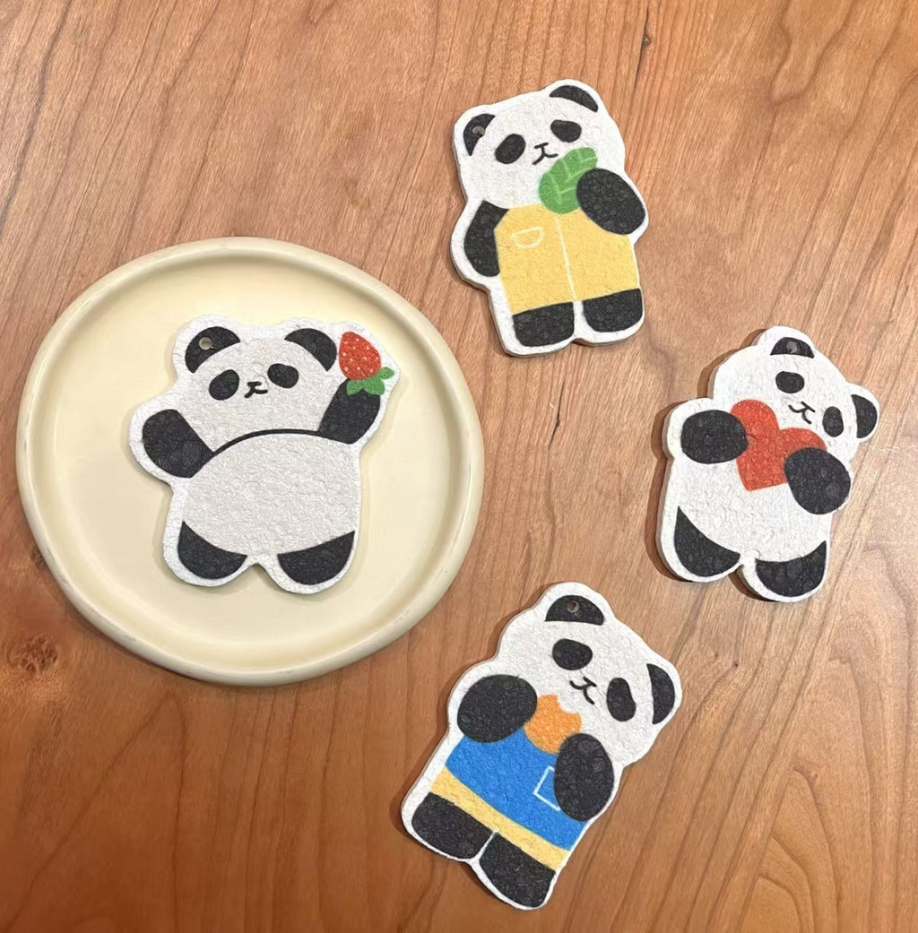 Panda Buddy Sponge Set