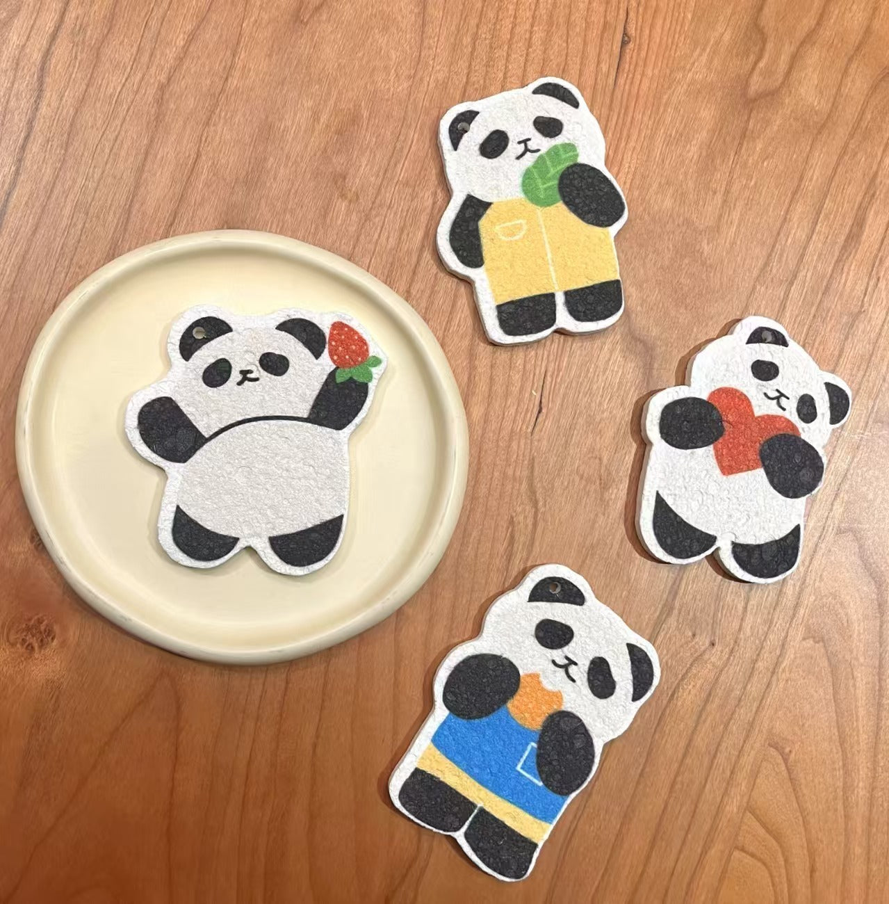 Panda Buddy Sponge Set