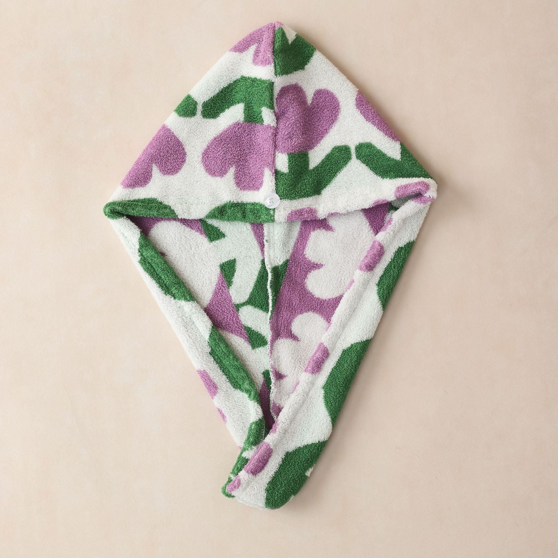 Tulip Heart Dry Hair Cap