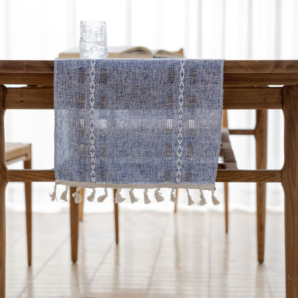 Rustic Openwork Table Runner