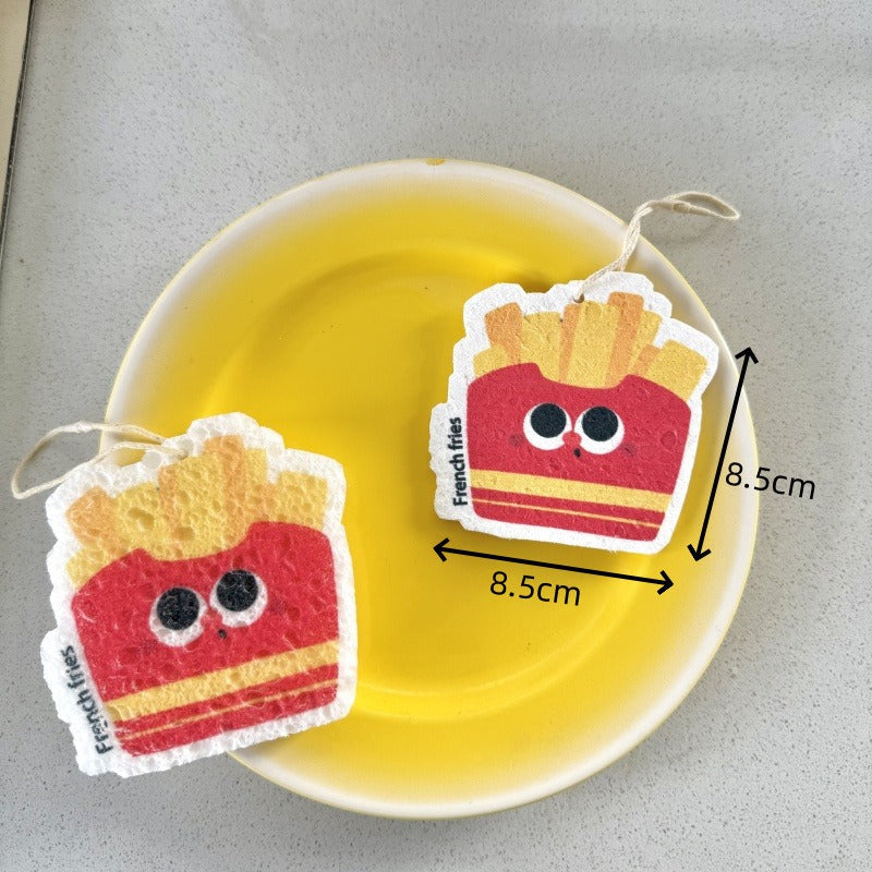Fast Food Dish Sponge Set