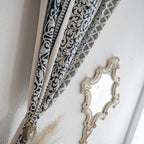 Santorini Blue Stripe Curtain