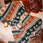 Warm Christmas Night Blanket