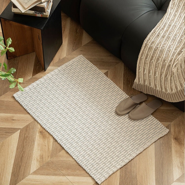 Rustic Weave Bath Mat