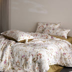 Evren Floral Egyptian Cotton Bedding Set