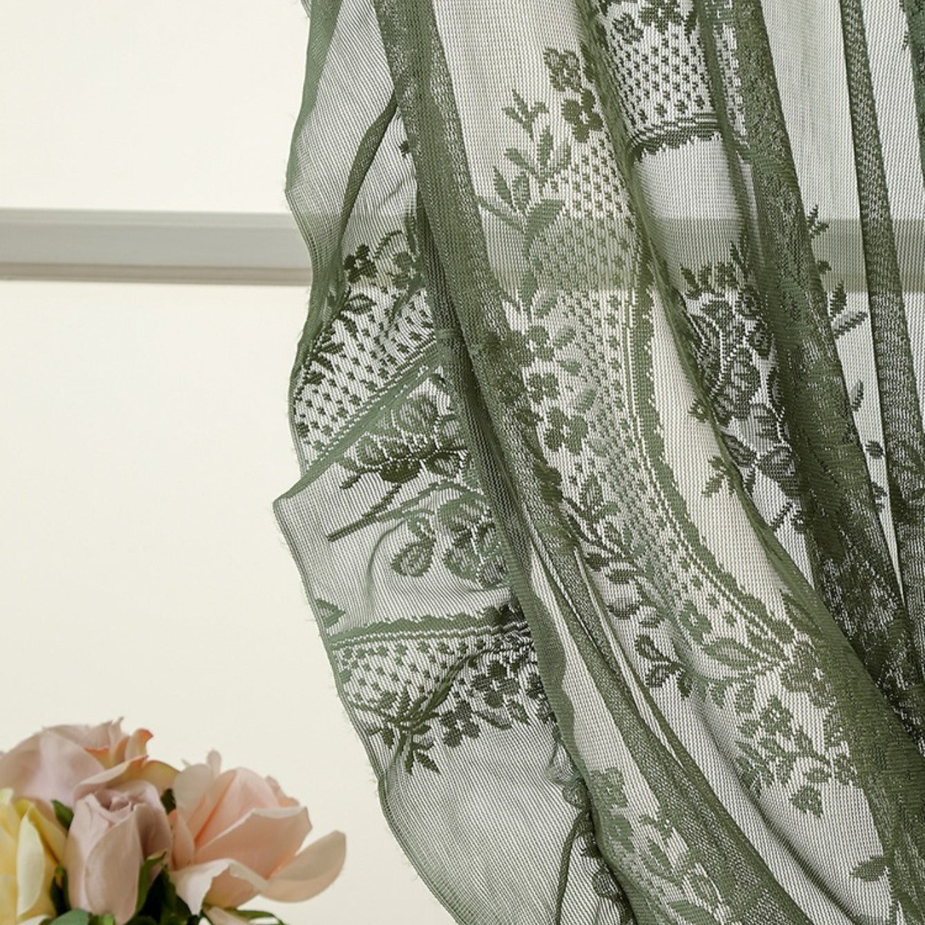 Royal Story Lace Curtain
